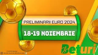 ⚽ Preliminarii EURO 2024 | 18-19 noiembrie | #ponturi #pariurionline