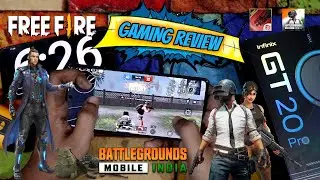 Infinix GT 20 Pro BGMI & Free Fire Gaming Test with Battery & Heating | Gyro, Graphics, Gameplay