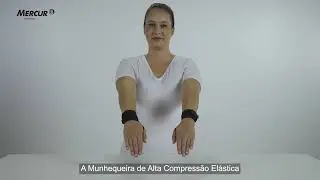 Munhequeira de Alta Compressão Elástica l Mercur