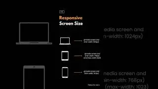 Responsive screen size 