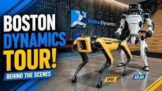 Our visit and tour of Boston Dynamics!!