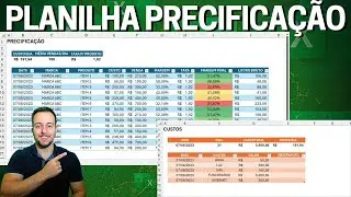 Como Fazer Planilha de Precificação de Vendas de Produtos no Excel | Baixar Grátis