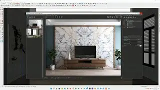 Interior Rendering Settings in Sketchup & Vray Next Tutorial #36  Full Lighting & Render Setup