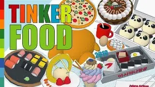 Tinker FOOD 2019 with Tinkercad | 3D modeling How to