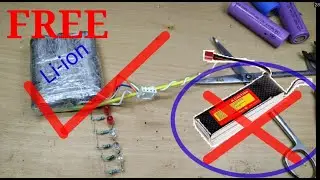 How to make 3S,2S,4S battery | with laptop battery |free
