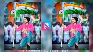 26 January Photo Editing||PicsArt 26 January Photo Editing||Republic Day Photo Editing