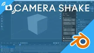 BLENDER 3D - Simple Camera Shake Addon