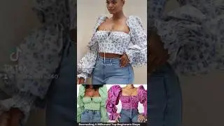 Milkmaid top available on this Channel