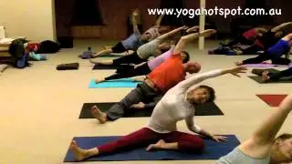 Yoga Hotspot side stretch - A little bit of Yoga Love