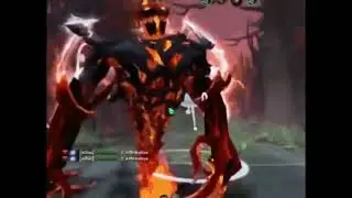 Shadow fiend решил пофлексить на миду целый час под - SHADXWBXRN KNIGHT (часовая версия)