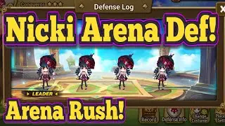 Should You Use Nicki on Arena Defense?! - Summoners War