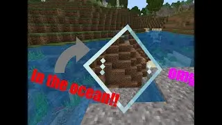 how to see in the ocean in Minecraft