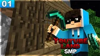 Minecraft:YouTubeland SMP Ep1 S.4 Reboot Opening,Πρώτες Υλες
