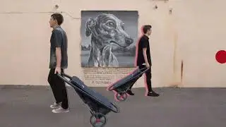 Сумки-тележки – кравчучки Rolser, Испания. Rolser COM 8 Black Tube.