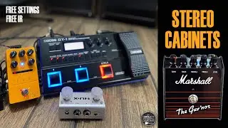 Marshall Guv'nor Overdrive on Boss GT1 + Flamma FS07 / FREE Settings + IR