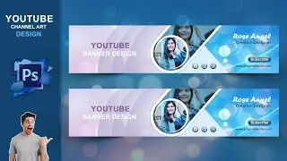 Free YouTube Channel Art Tutorial - How to Make a YouTube Banner