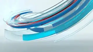 3d ribbon logo reveal | 3d logo animation