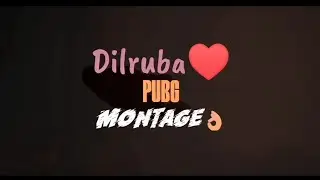 Dilruba - PUBG Montage | Pukhtoon Special | First Time On YouTube😎🔥