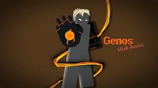 Genos All Skills | The Strongest Battlegrounds | Stick Nodes