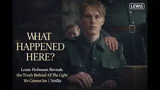 Interview with Louis Hofmann | All The Light We Cannot See - Netflix!