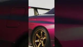 COLOR CHANGING R34 GTR!!