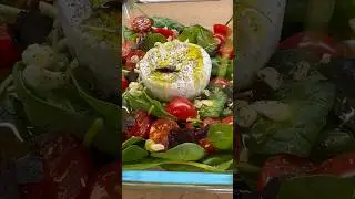 Паста с сыром шпинатом и рыбой #пастарецепт