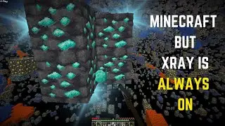 Minecraft But Xray Is Always On