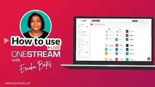 How to use OneStream Live to create professional live streams? -