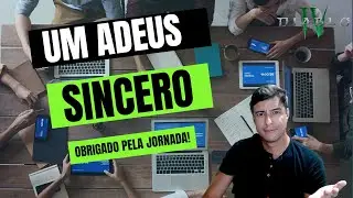 Um ADEUS! Obrigado a todos que torceram até aqui!