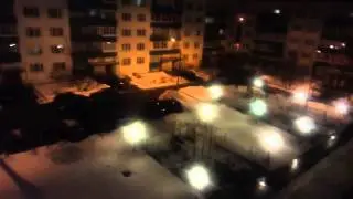 Пример съемки видео Сubot X16 (ночь)