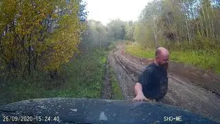 Колея 76 Соть 26-09-2020 глиняный спуск