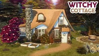 Witchy Autumn Cottage 🧹 // The Sims 4 Speed Build