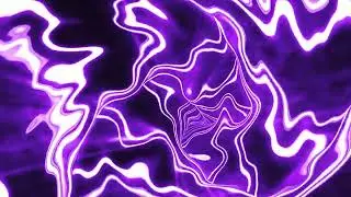 Abstract Purple Neon Random Streaming Loop