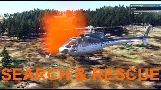 Microsoft Flight Simulator 2024 - SEARCH & RESCUE (HELICOPTER) - GAMEPLAY