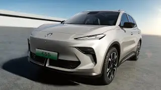 The new A-class rear-drive pure electric SUV, MG ES5 has made its world debut!