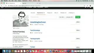 GIT Version Control VCS Android Studio with Github