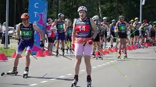 Воробьи 2024 лыжероллерная эстафета