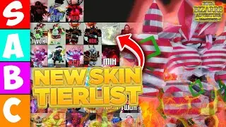 [YBA] THE ULTIMATE STAND SKIN TIERLIST (Pker Tierlist)
