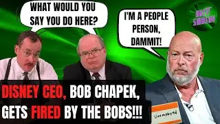 Disney PANICS!  FIRES CEO Bob Chapek... Here's WHY!