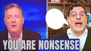 "You are NONSENSE"  Iranian Prof EXPOSES Piers Morgan's Lies on Camera