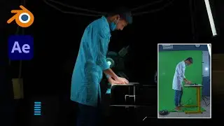 BLENDER/AFTER EFFECTS VFX - ADVANCED GREEN SCREEN