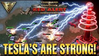 IRON TESLA! - RED ALERT  | Allied Campaign #7 - REMASTERED