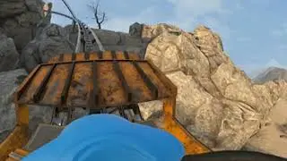 Rock Falls 🎢 Epic VR roller coaster ride [360° 8K]