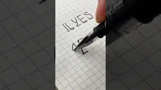 Ilyes - writing monograms for subscribers #logo #pen
