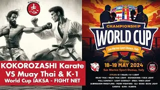 Kokorozashi: Il KARATE che SCONFIGGE il Muay Thai alla World Cup IAKSA
