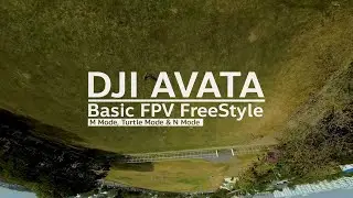 DJI AVATA - Basic FPV Freestyle M Mode, Turtle Mode and N Mode