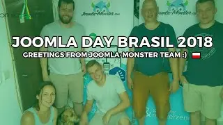 Joomla Day Brasil 2018. Greetings from Poland!