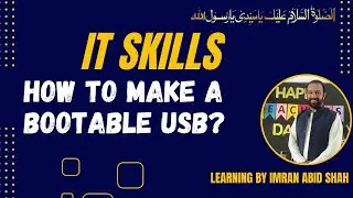 How to make a USB bootable