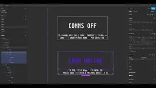 Figma design - Fictional Space Game - sketch
