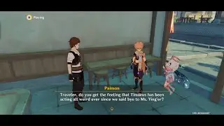 Timaeus has feelings for Ying'er - Genshin Impact